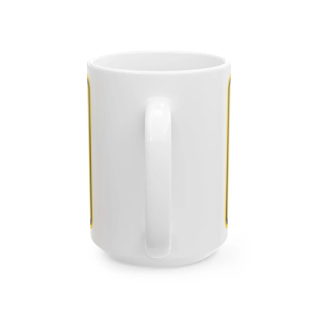 MUTCD-MD W11-81 (Maryland) (Road Sign) White Coffee Mug - Go Mug Yourself