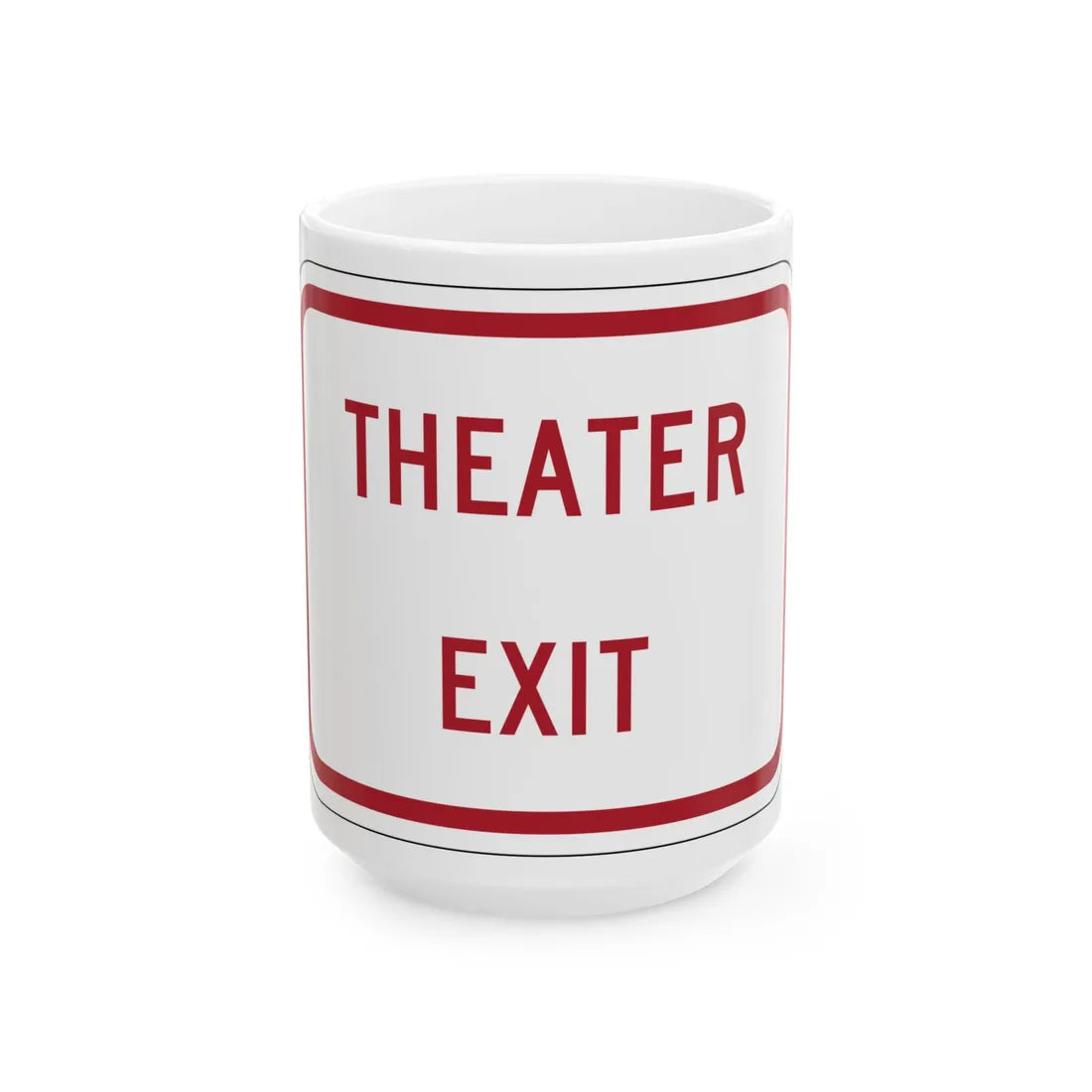 MUTCD-MI R8-3kP (Michigan) (Road Sign) White Coffee Mug 15oz - Go Mug Yourself