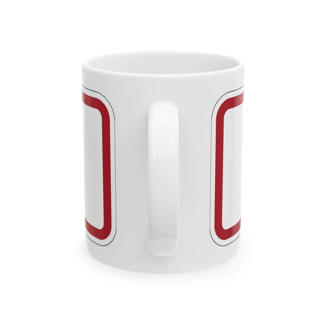 MUTCD-MI R8-3nP (Michigan) (Road Sign) White Coffee Mug - Go Mug Yourself