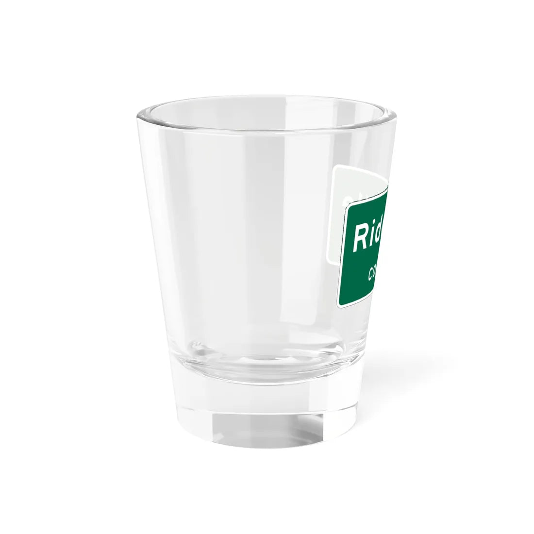 MUTCD-OH I-H2a (Ohio) (Road Sign) Shot Glass 1.5oz - Go Mug Yourself
