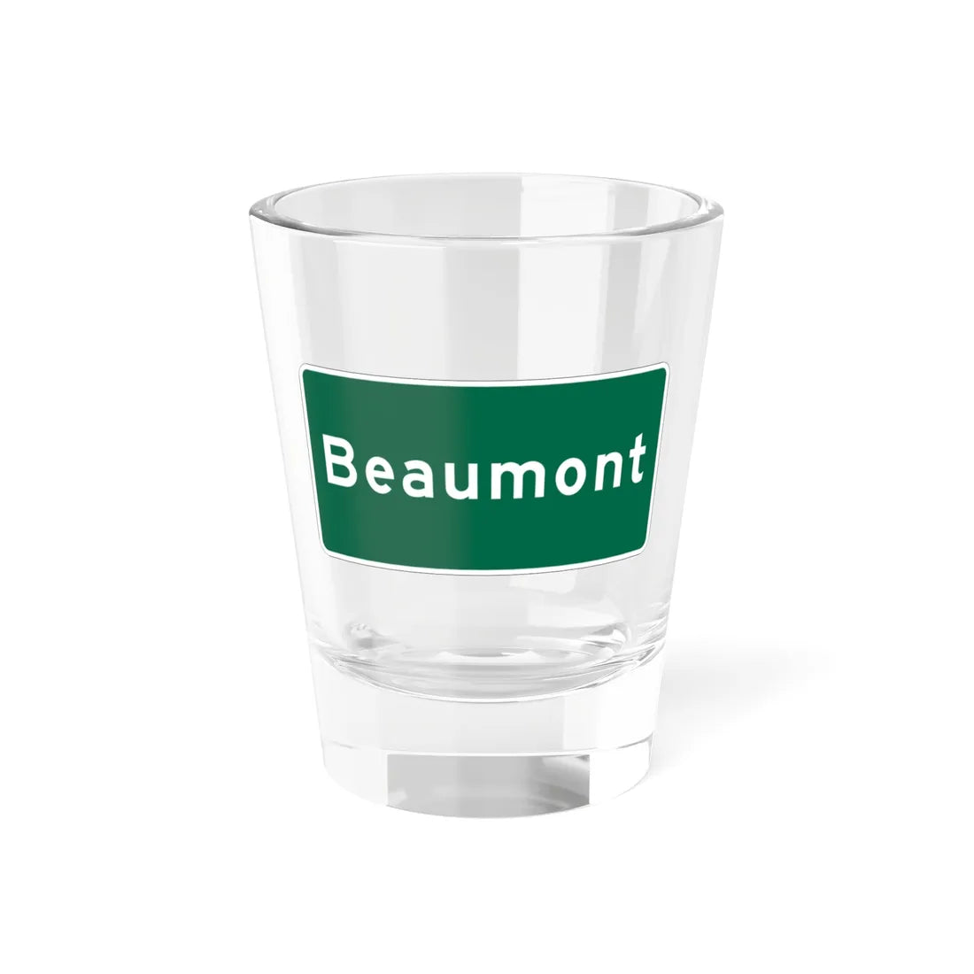 MUTCD-OH I-H2d (Ohio) (Road Sign) Shot Glass 1.5oz 1.5oz - Go Mug Yourself