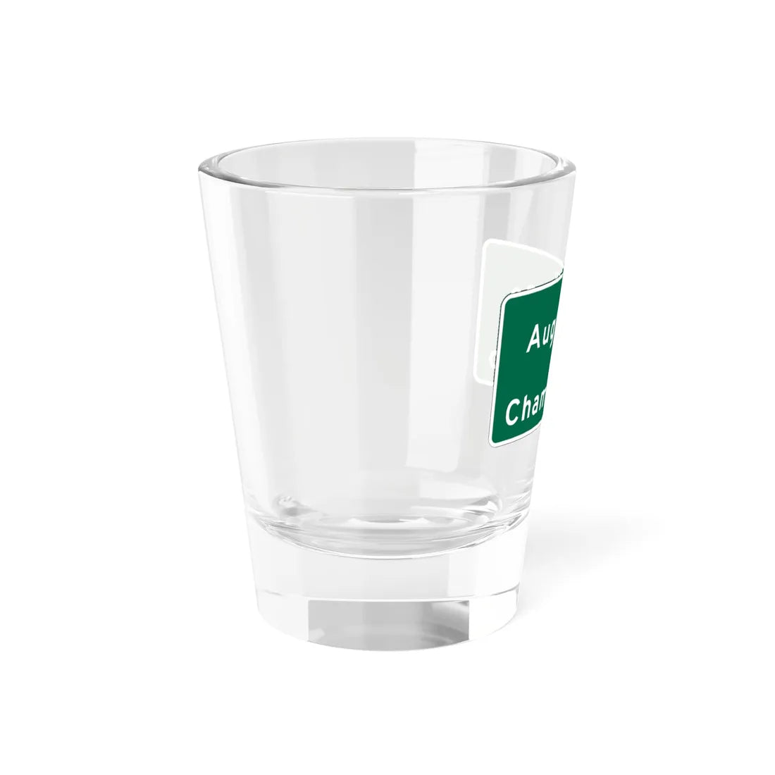 MUTCD-OH I-H2f (Ohio) (Road Sign) Shot Glass 1.5oz - Go Mug Yourself