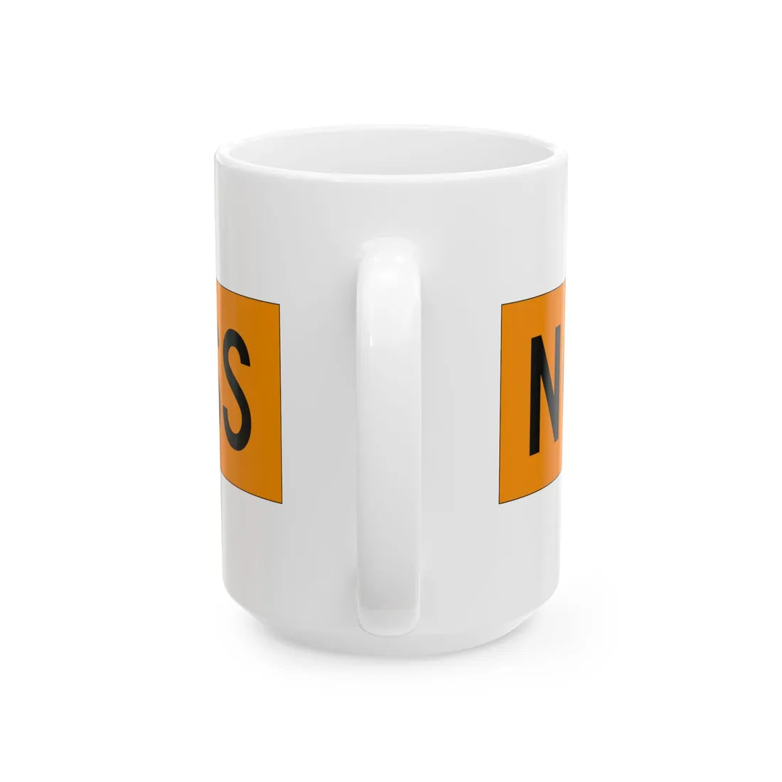 MUTCD-OH W20-H15b (Ohio) (Road Sign) White Coffee Mug - Go Mug Yourself