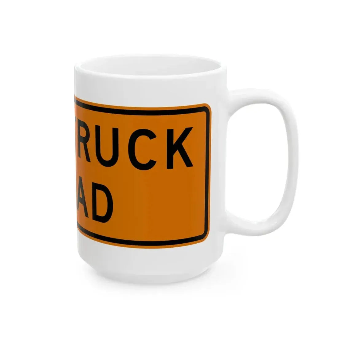MUTCD-OH W27-H4 (Ohio) (Road Sign) White Coffee Mug - Go Mug Yourself