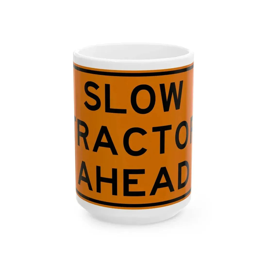 MUTCD-OH W27-H5 (Ohio) (Road Sign) White Coffee Mug 15oz - Go Mug Yourself