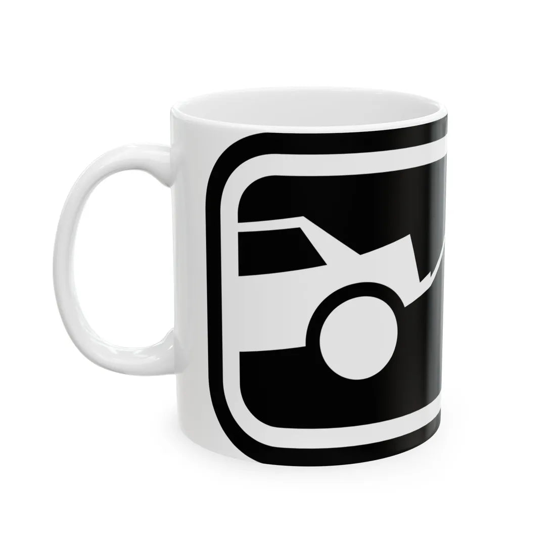 MUTCD-PR R7-201a (Puerto Rico) (Road Sign) White Coffee Mug - Go Mug Yourself