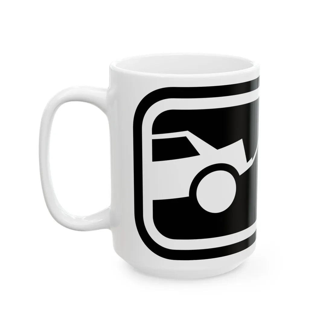 MUTCD-PR R7-201a (Puerto Rico) (Road Sign) White Coffee Mug - Go Mug Yourself