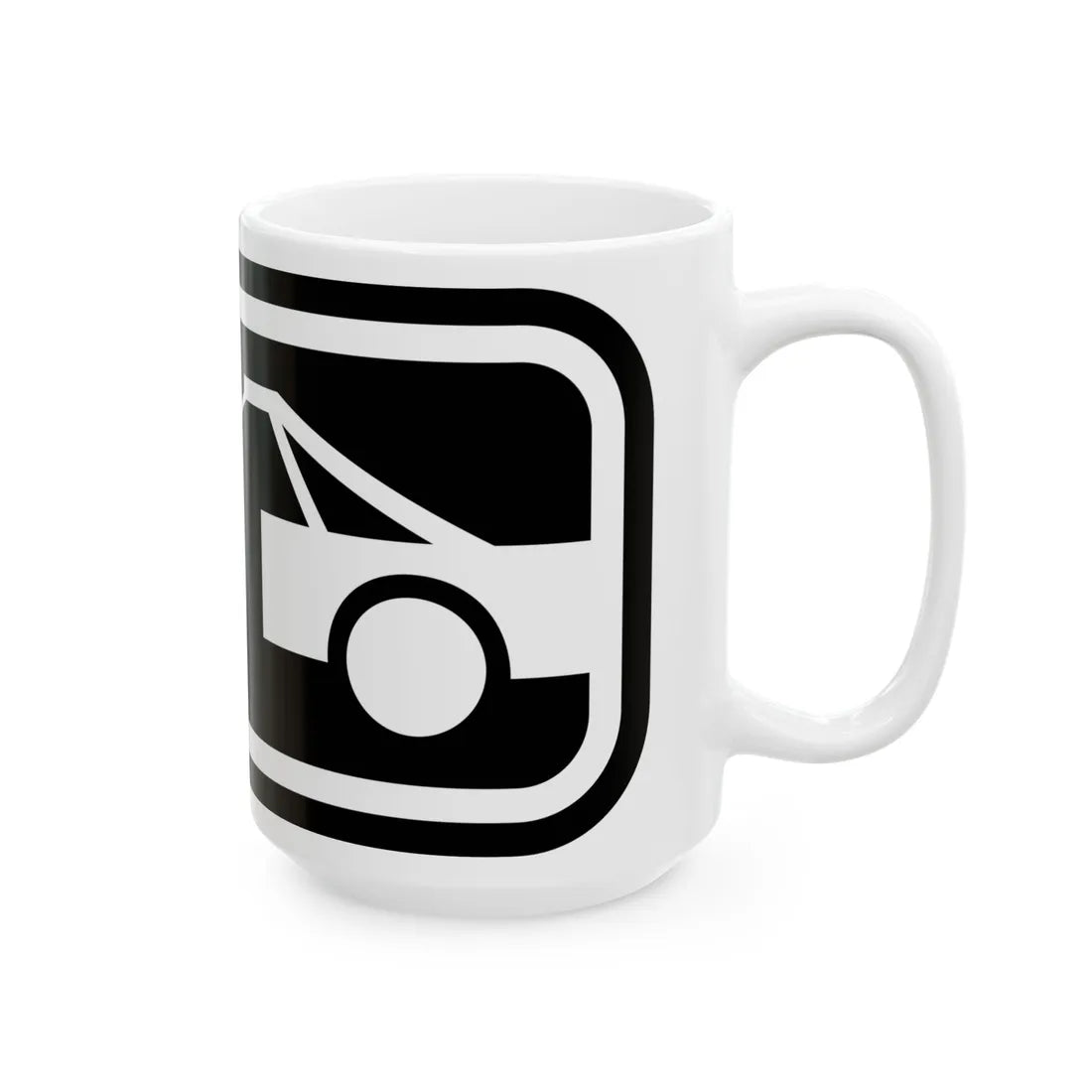 MUTCD-PR R7-201a (Puerto Rico) (Road Sign) White Coffee Mug - Go Mug Yourself