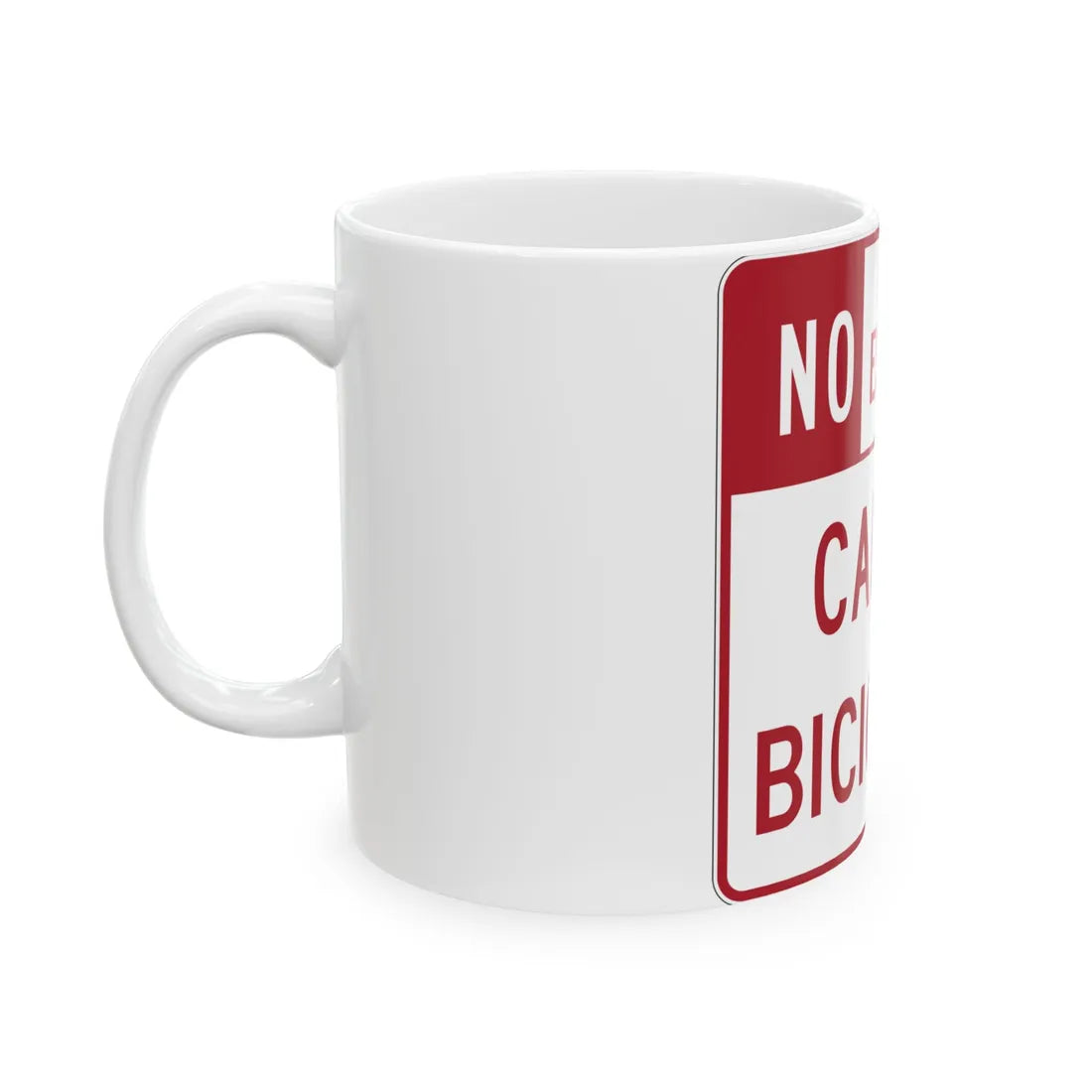 MUTCD-PR R7-9 (Puerto Rico) (Road Sign) White Coffee Mug - Go Mug Yourself