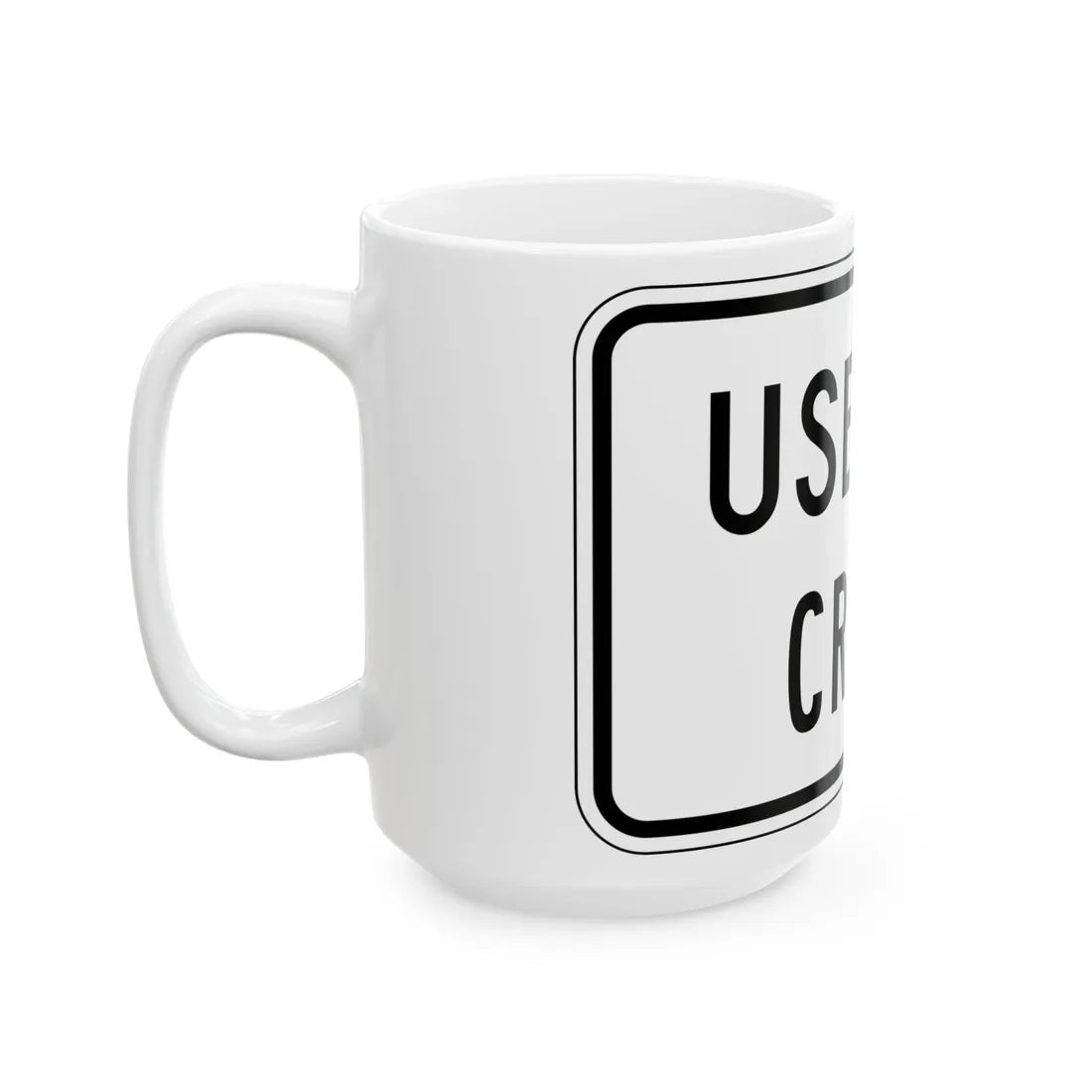 MUTCD-PR R9-3bD (Puerto Rico) (Road Sign) White Coffee Mug - Go Mug Yourself