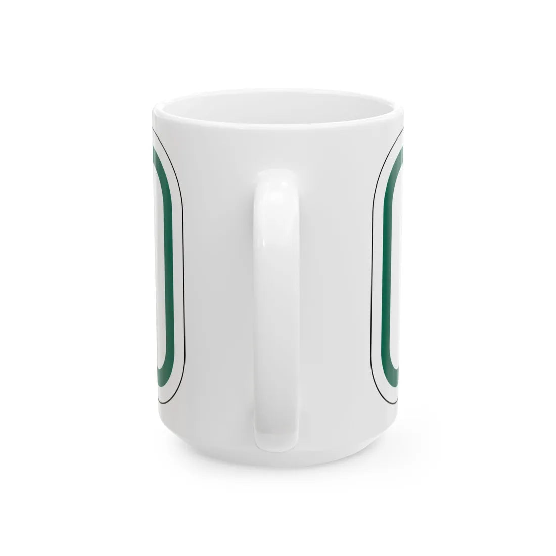 MUTCD-TX R7-202bTP GRN (Texas) (Road Sign) White Coffee Mug - Go Mug Yourself