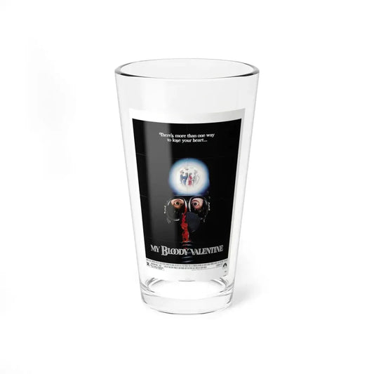MY BLOODY VALENTINE 1981 Movie Poster - Pint Glass 16oz 16oz - Go Mug Yourself