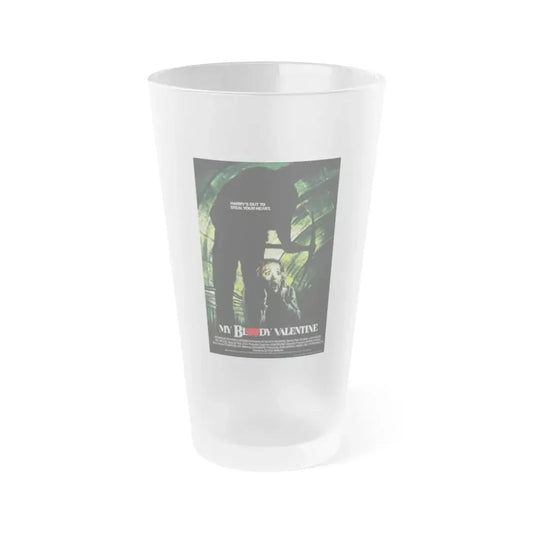 MY BLOODY VALENTINE (2) 1981 Movie Poster - Frosted Pint Glass 16oz 16oz Frosted - Go Mug Yourself