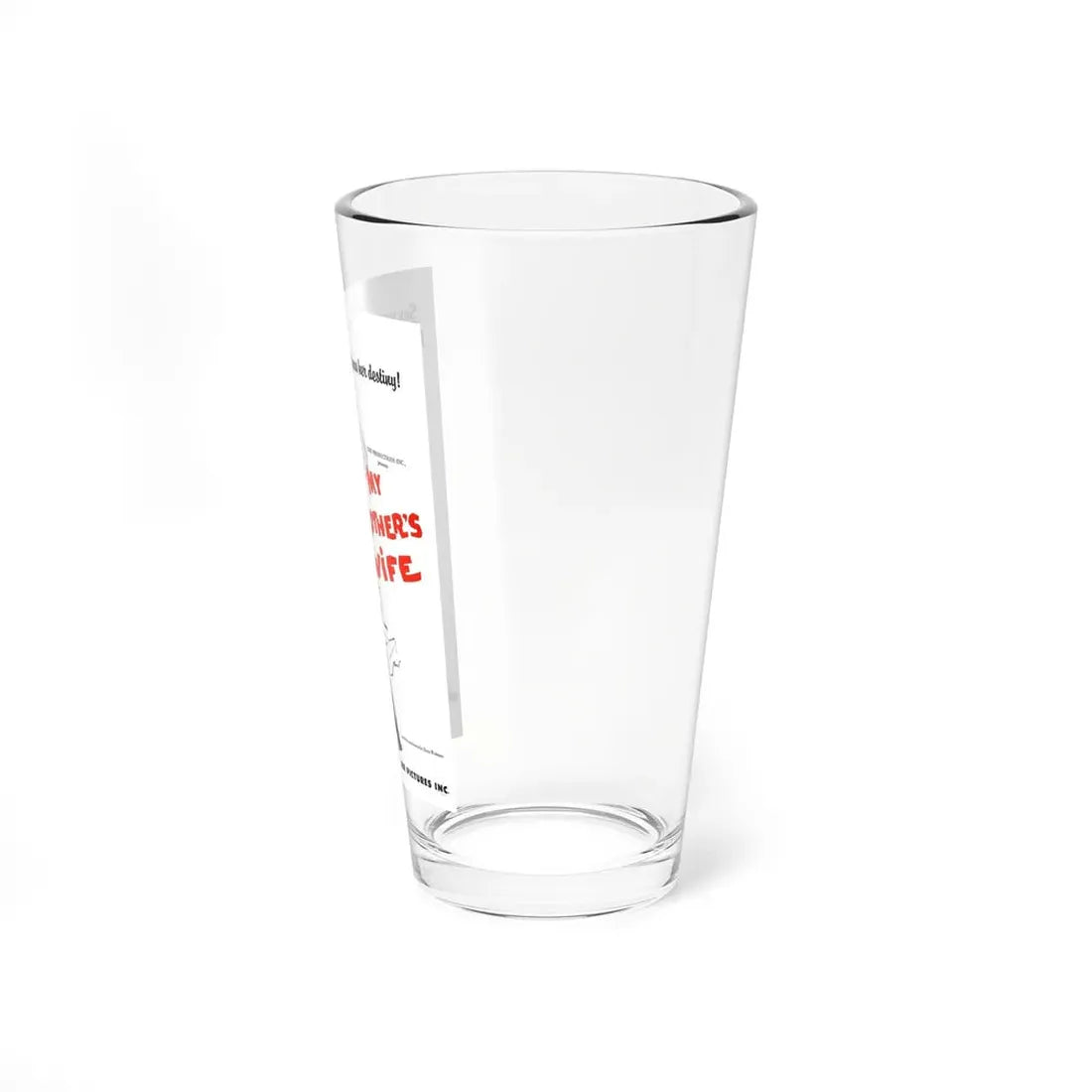 MY BROTHER'S WIFE 1966 Movie Poster - Pint Glass 16oz - Go Mug Yourself