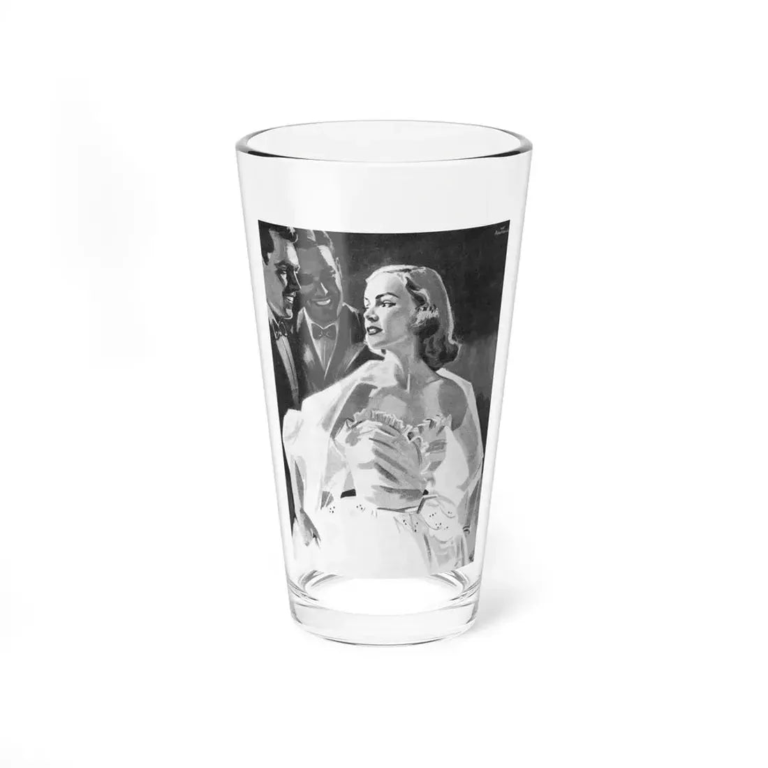 My Sister Clara by Josephine Bentham, Woman And Home magazine, 1955 (Magazine Illustration) Pint Glass 16oz 16oz - Go Mug Yourself