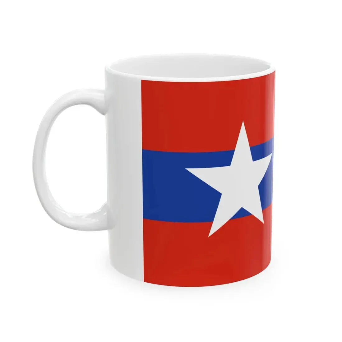 Myanmar Army Guidon (Myanmar) White Coffee Mug - Go Mug Yourself