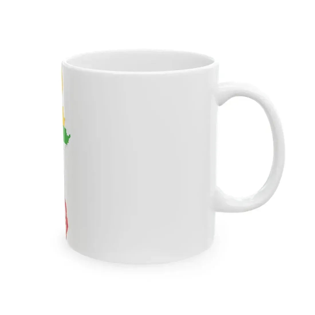 Myanmar-Flagmap (Myanmar) White Coffee Mug - Go Mug Yourself
