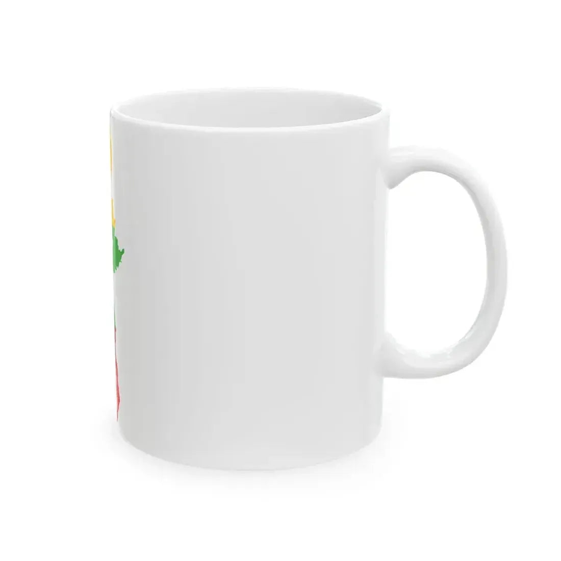 Myanmar Map Flag (Myanmar) White Coffee Mug - Go Mug Yourself