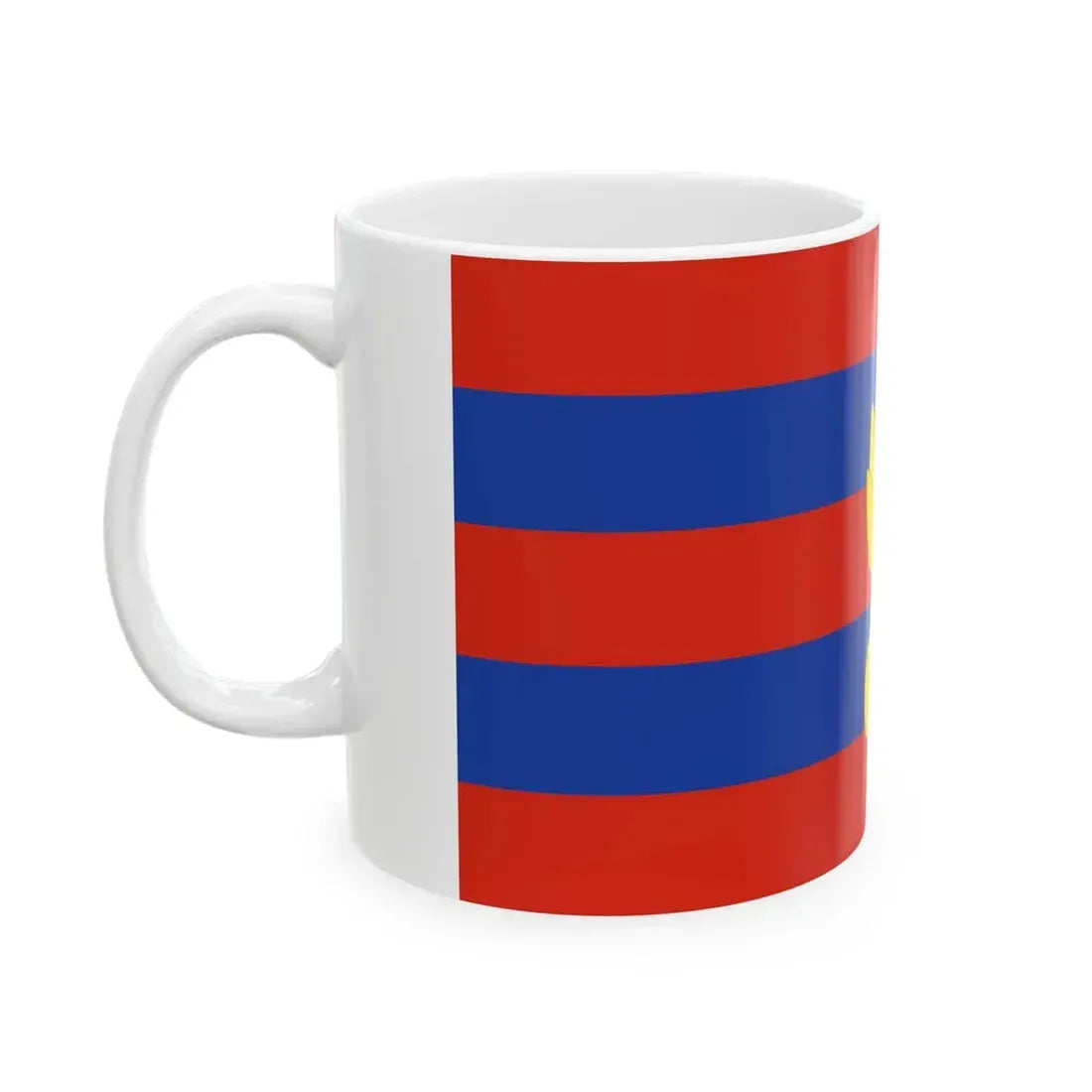 Myanmar Military Engineers Flag (Myanmar) White Coffee Mug - Go Mug Yourself