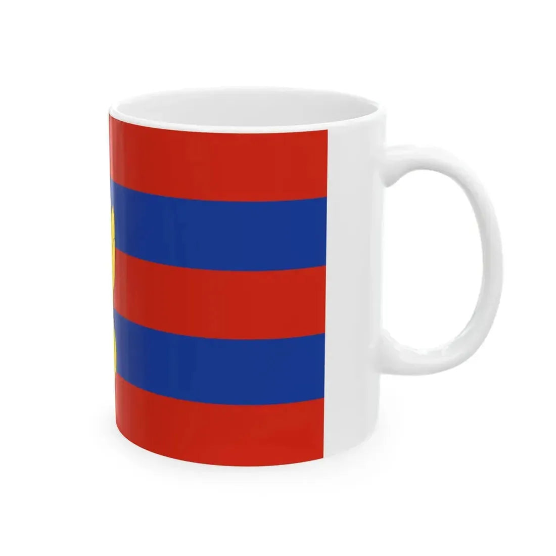 Myanmar Military Engineers Flag (Myanmar) White Coffee Mug - Go Mug Yourself