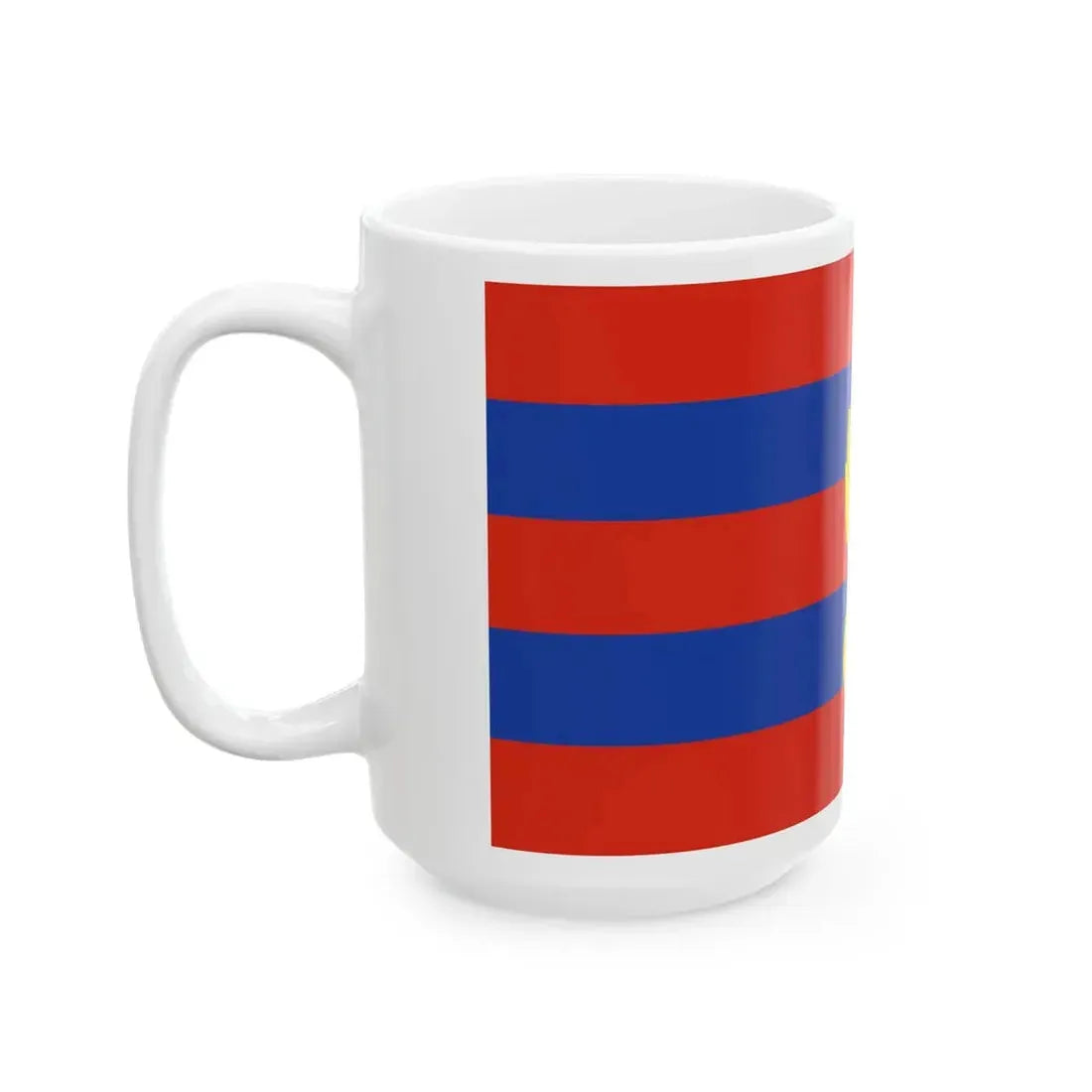Myanmar Military Engineers Flag (Myanmar) White Coffee Mug - Go Mug Yourself
