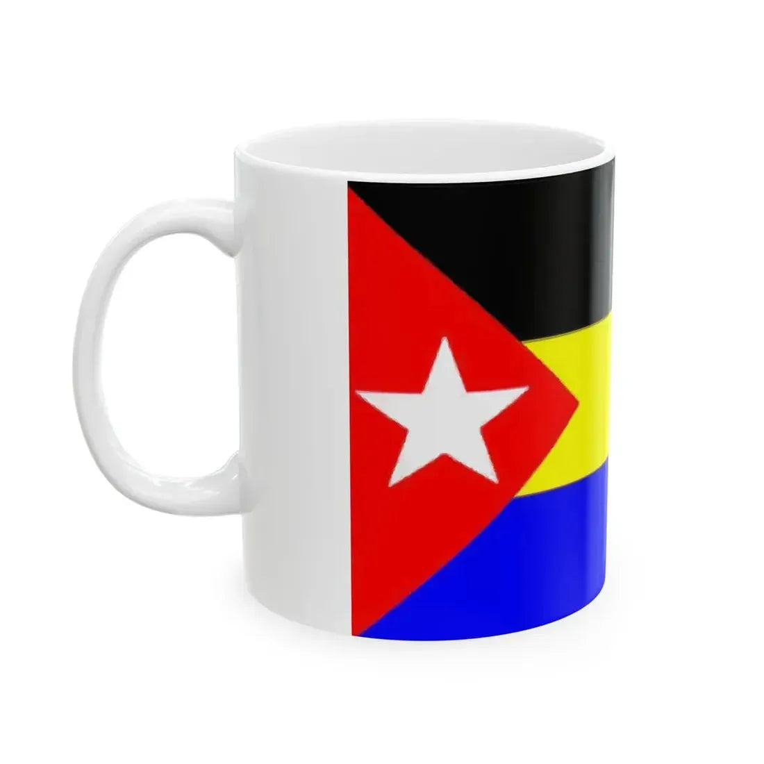 Myanmar National Liberation Army Flag (Myanmar) White Coffee Mug - Go Mug Yourself
