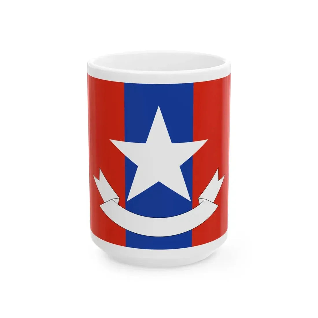 Myanmar Ordnance Services Flag (Myanmar) White Coffee Mug 15oz - Go Mug Yourself
