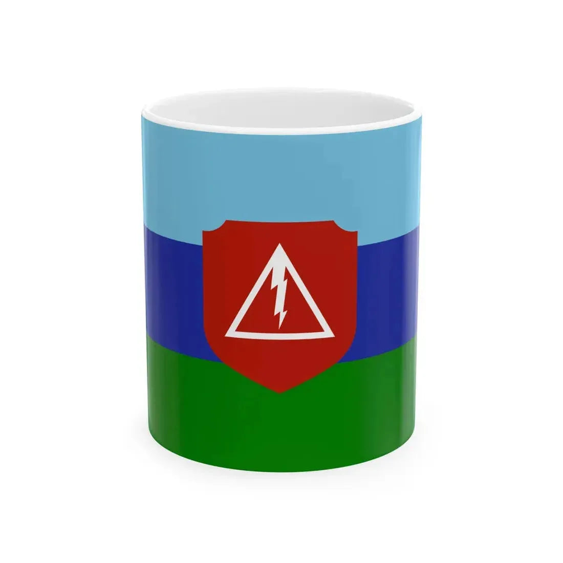 Myanmar Signal Corps Flag (Myanmar) White Coffee Mug 11oz - Go Mug Yourself