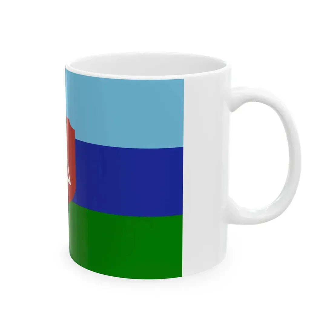 Myanmar Signal Corps Flag (Myanmar) White Coffee Mug - Go Mug Yourself