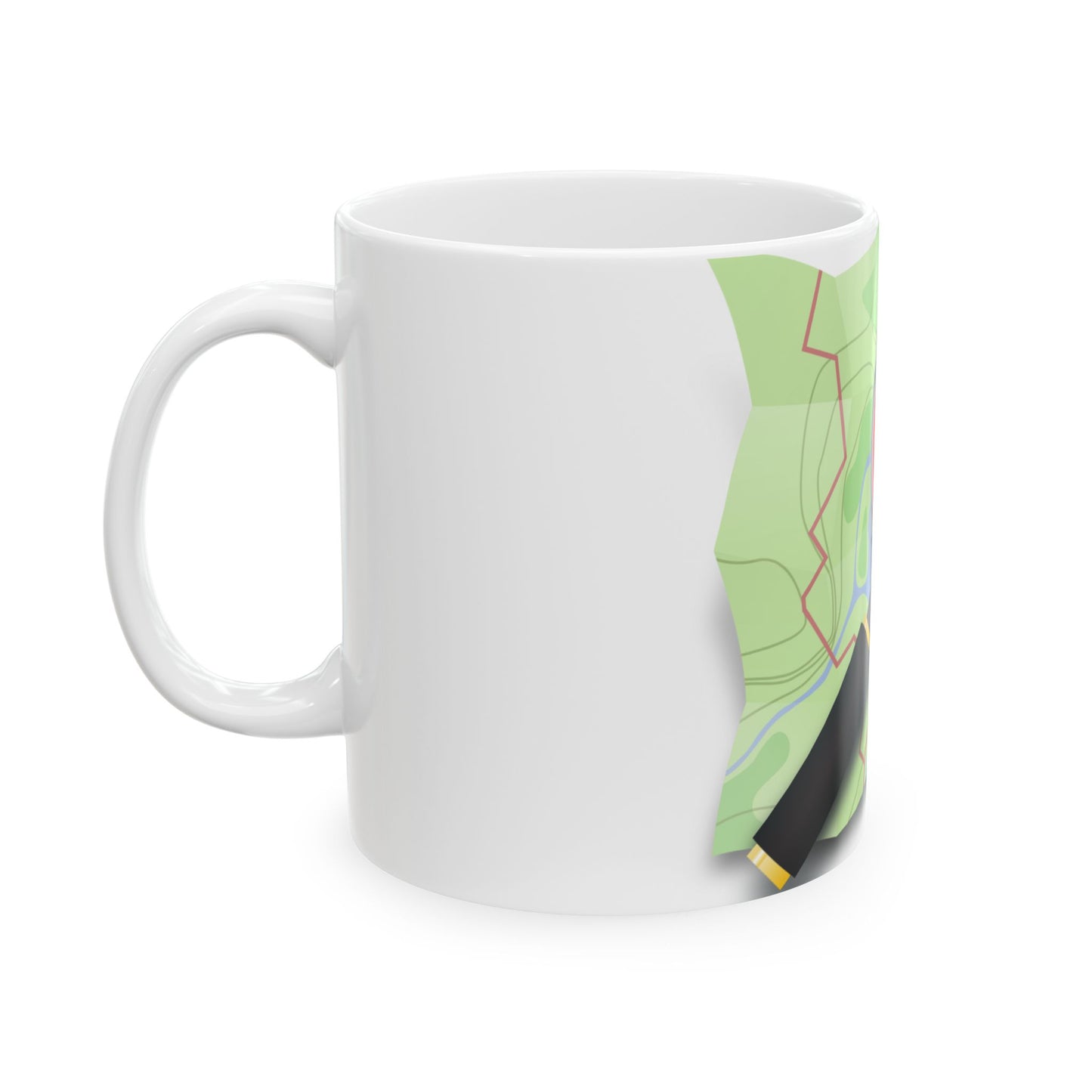 Mychosm Germany (Germany) White Coffee Mug-Go Mug Yourself