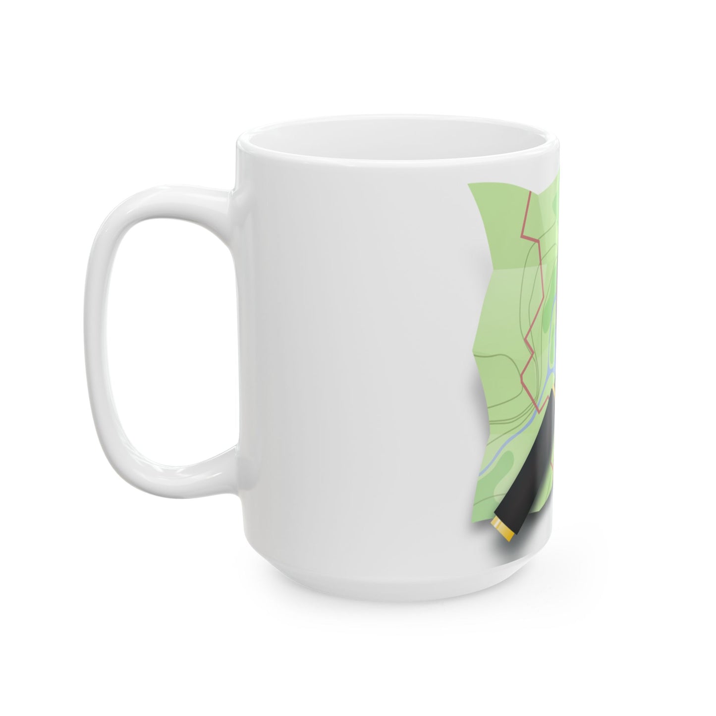 Mychosm Germany (Germany) White Coffee Mug-Go Mug Yourself