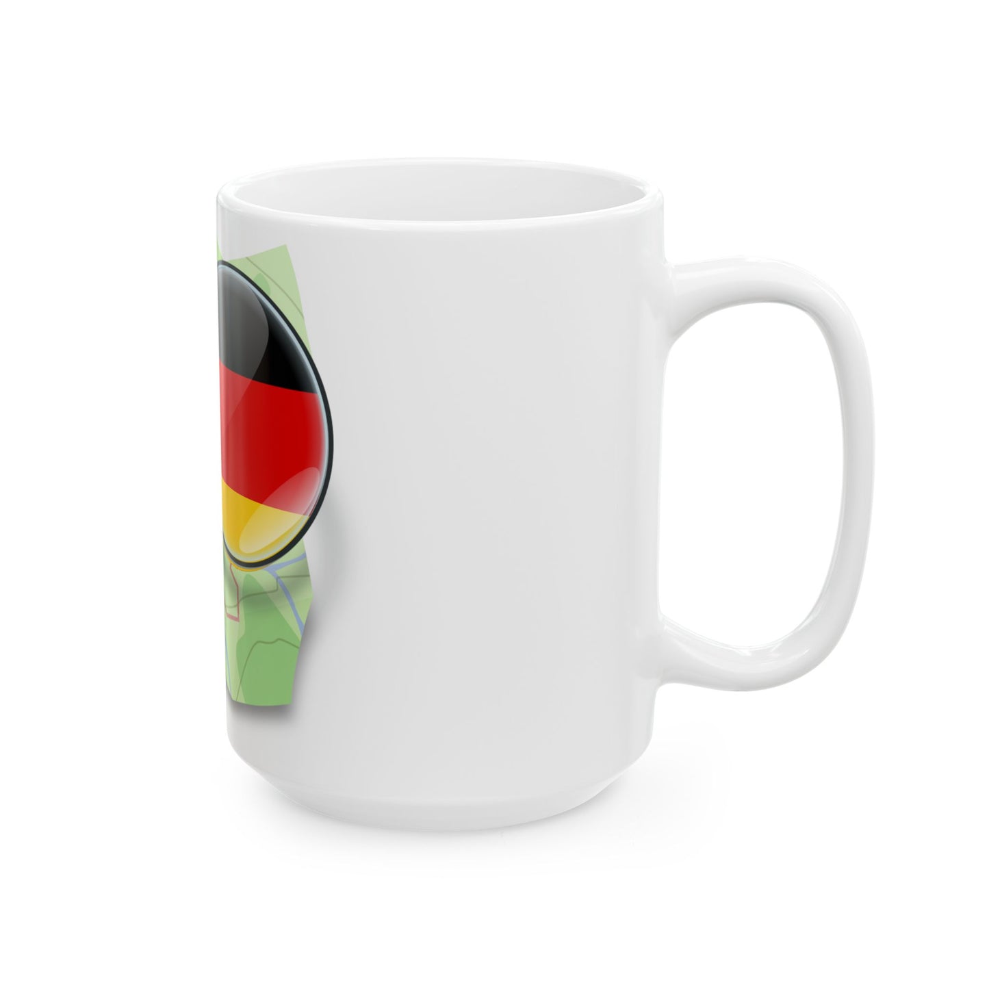Mychosm Germany (Germany) White Coffee Mug-Go Mug Yourself