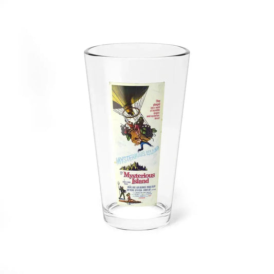 MYSTERIOUS ISLAND 1961 Movie Poster - Pint Glass 16oz 16oz - Go Mug Yourself
