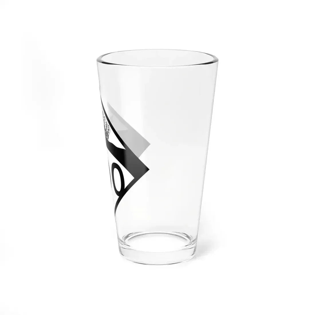 N-000 1950s template (Nebraska) (Road Sign) Pint Glass 16oz - Go Mug Yourself