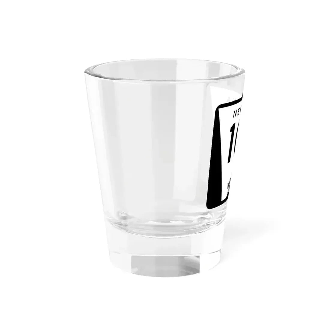 N-105 (Nebraska) (Road Sign) Shot Glass 1.5oz - Go Mug Yourself