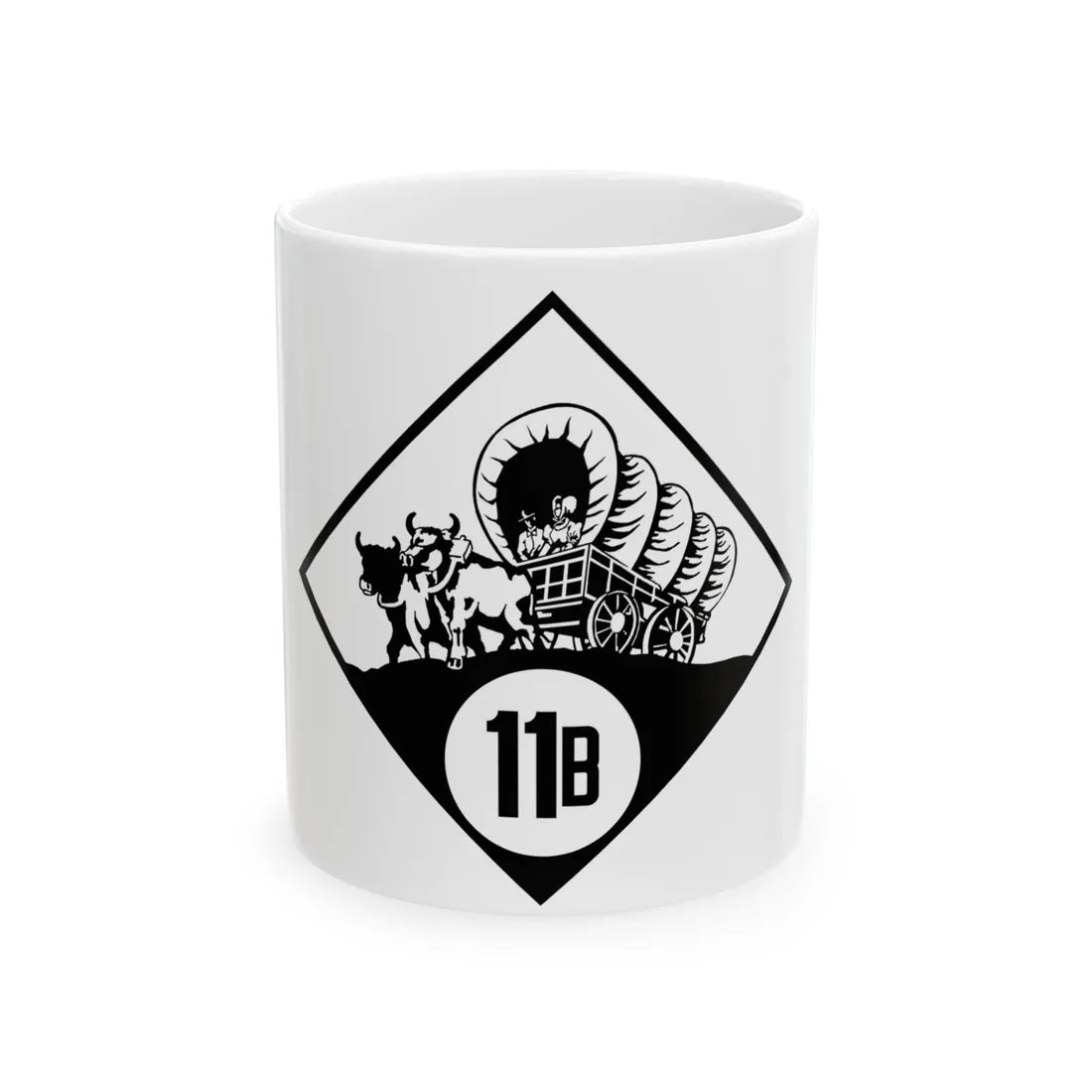 N-11B 1926 (Nebraska) (Road Sign) White Coffee Mug 11oz - Go Mug Yourself