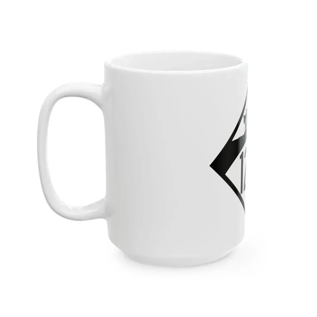 N-1275 1950 (Nebraska) (Road Sign) White Coffee Mug - Go Mug Yourself