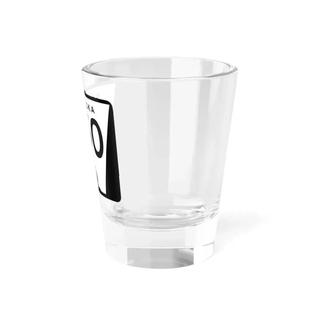 N-250 (Nebraska) (Road Sign) Shot Glass 1.5oz - Go Mug Yourself