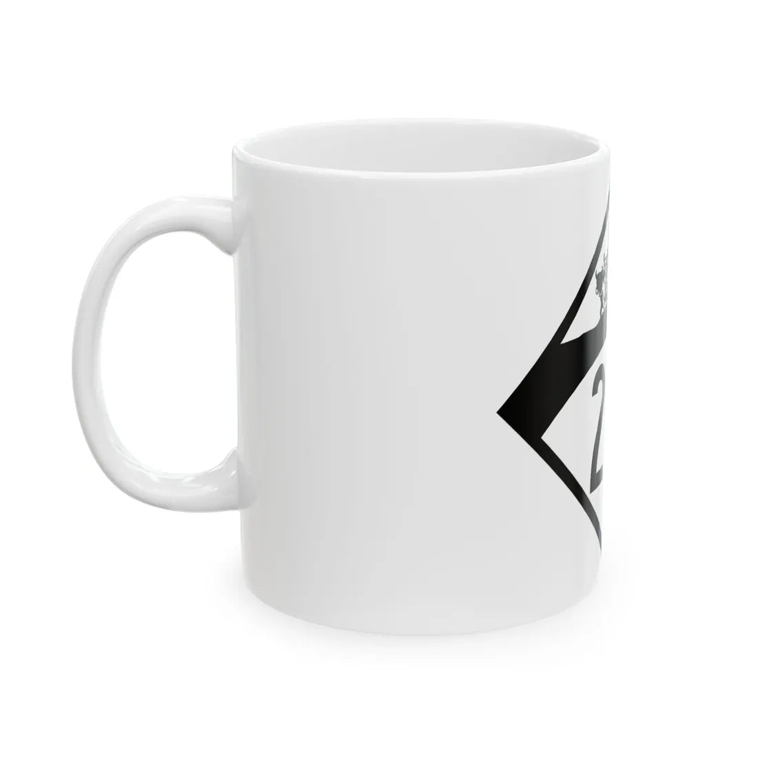 N-259 1950 (Nebraska) (Road Sign) White Coffee Mug - Go Mug Yourself