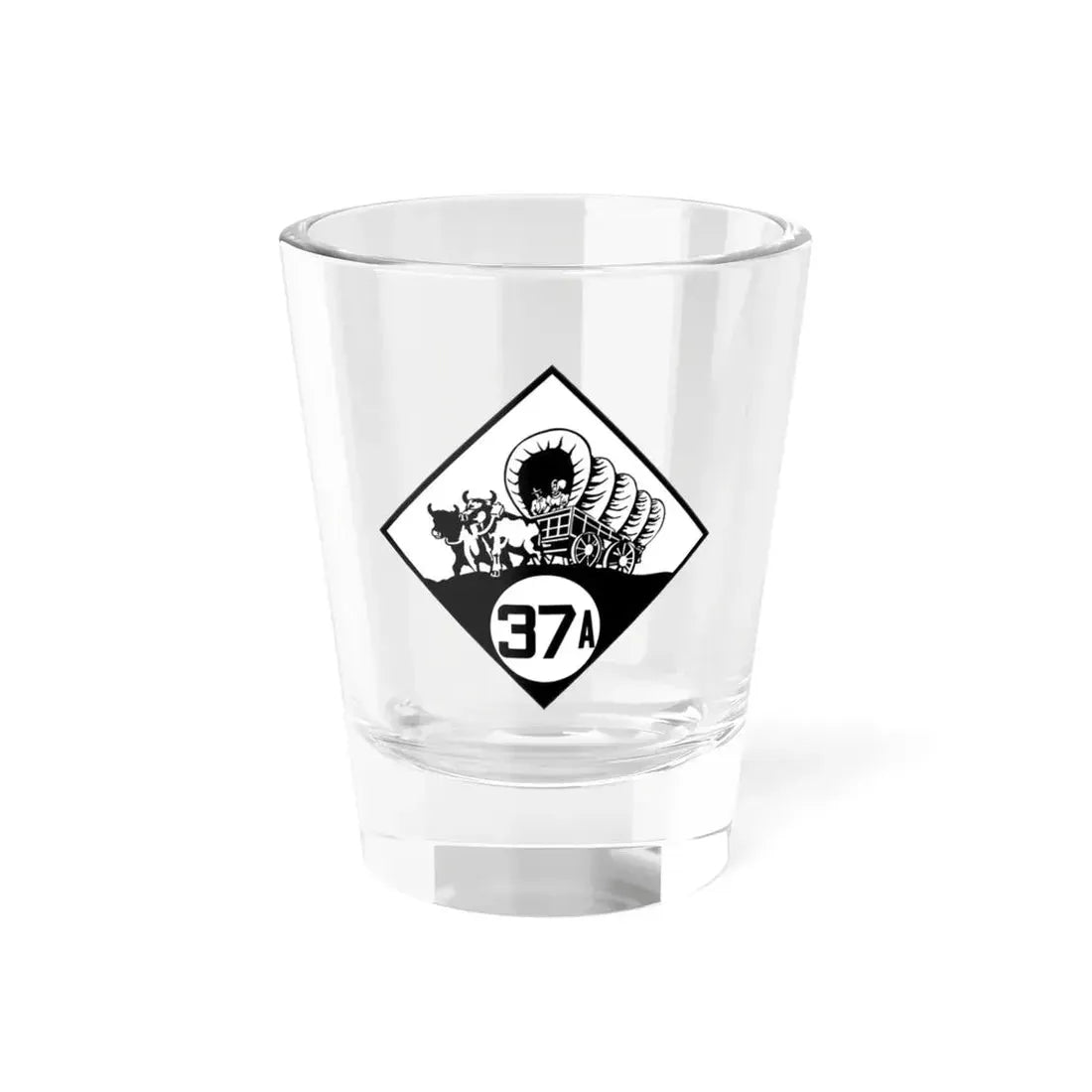 N-37A 1926 (Nebraska) (Road Sign) Shot Glass 1.5oz 1.5oz - Go Mug Yourself