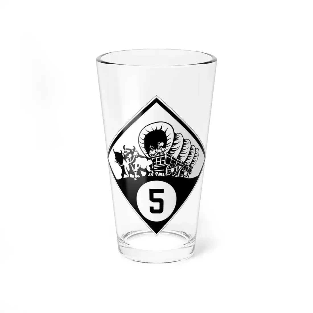 N-5 1926 (Nebraska) (Road Sign) Pint Glss 16oz 16oz - Go Mug Yourself