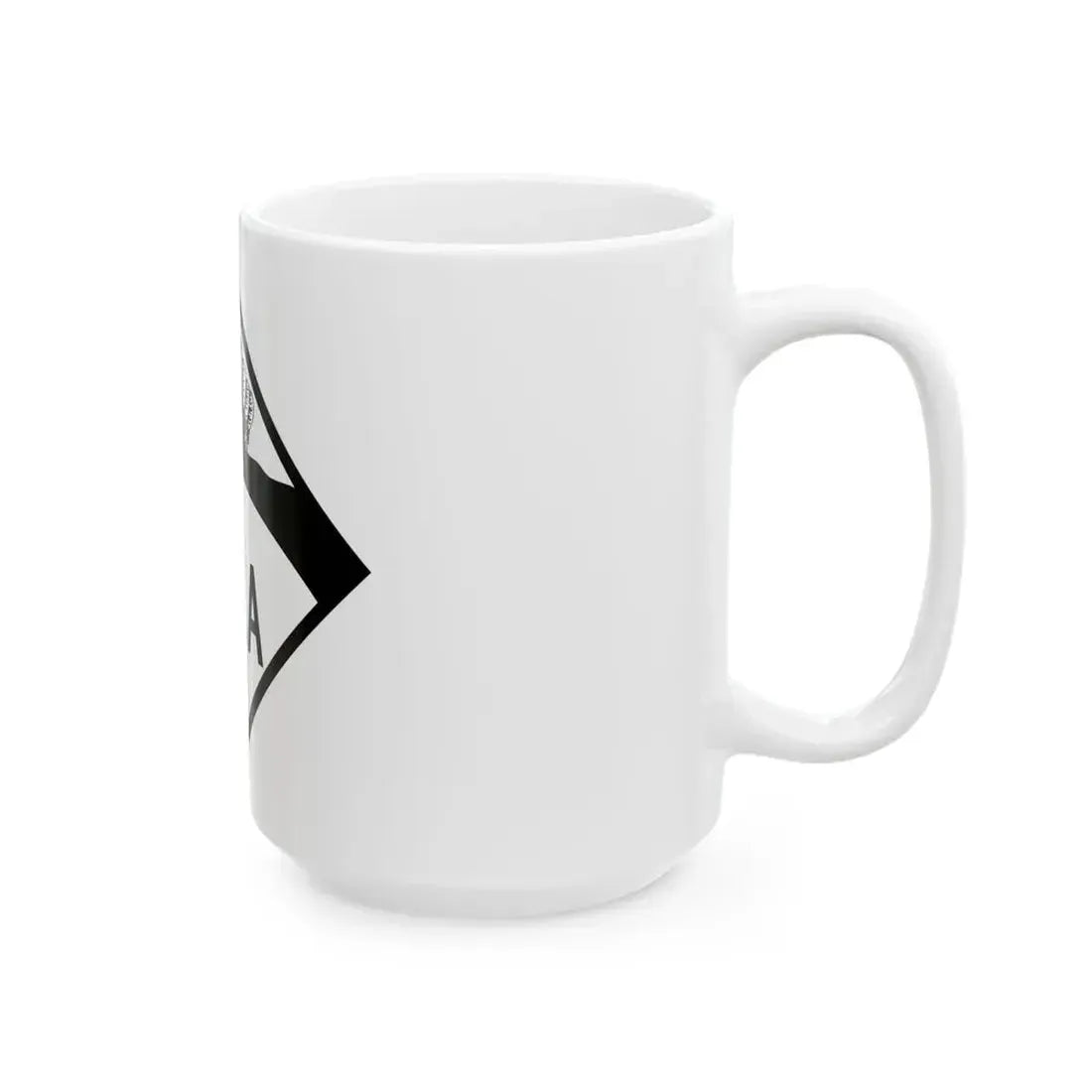 N-92A 1950 (Nebraska) (Road Sign) White Coffee Mug - Go Mug Yourself