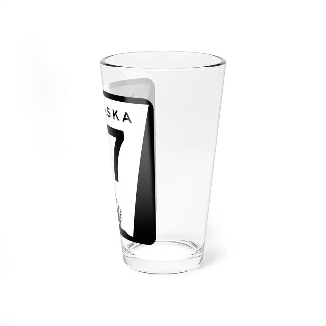 N-97 (Nebraska) (Road Sign) Pint Glss 16oz - Go Mug Yourself