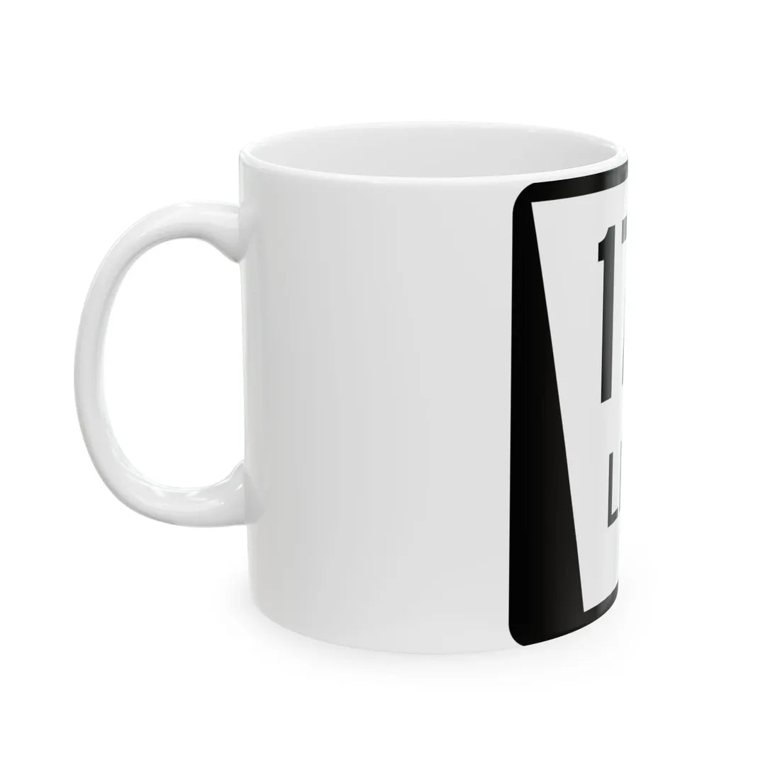 N LINK 17C (Nebraska) (Road Sign) White Coffee Mug - Go Mug Yourself