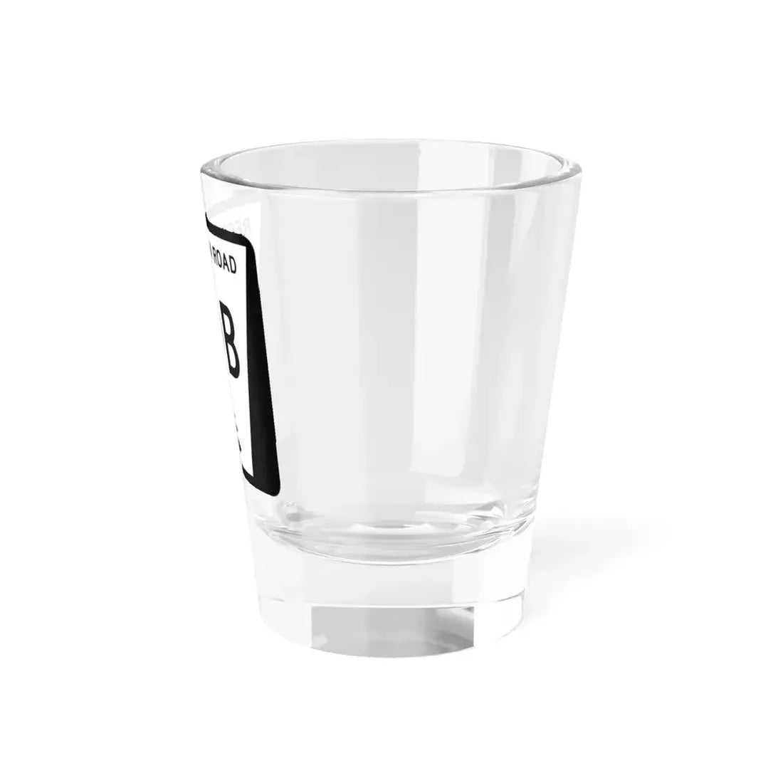 N REC 15B (Nebraska) (Road Sign) Shot Glass 1.5oz - Go Mug Yourself