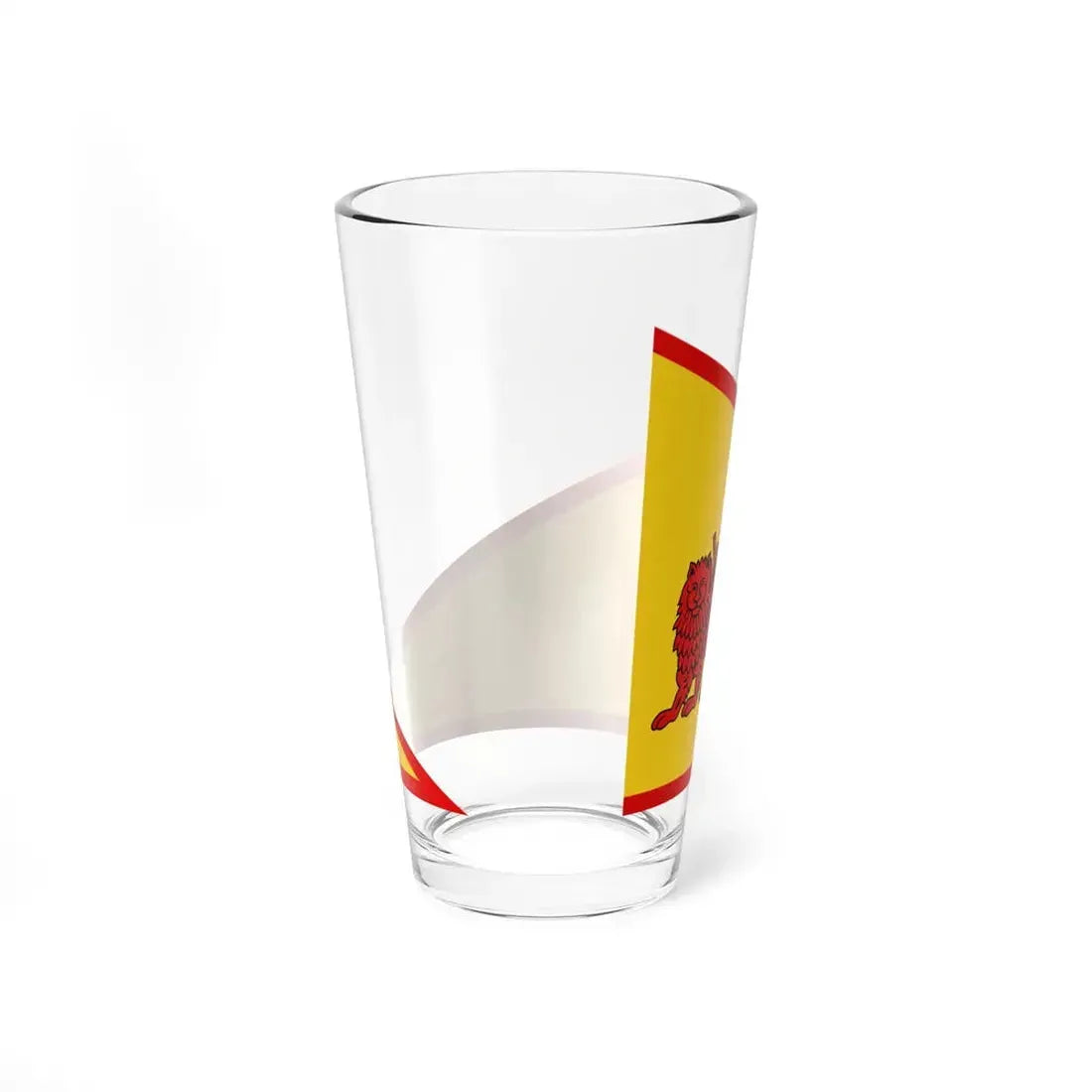 Nader Shah Flag (Iran) Pint Glass 16oz - Go Mug Yourself