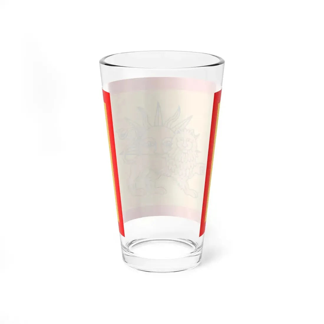 Nadir Shah Flag (Iran) Pint Glass 16oz - Go Mug Yourself