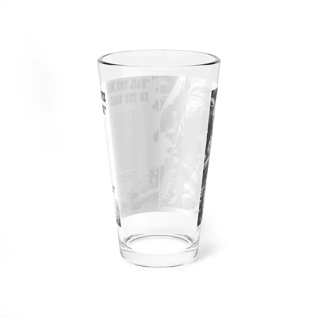 Nail The Blonde Chippie On The Road To Nivloc, Men In Adventure, September 1969 (Magazine Illustration) Pint Glass 16oz - Go Mug Yourself
