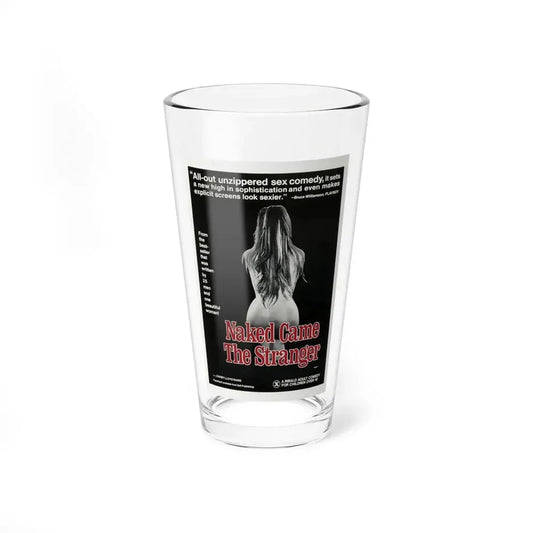 NAKED CAME THE STRANGER 1975 Movie Poster - Pint Glass 16oz 16oz - Go Mug Yourself