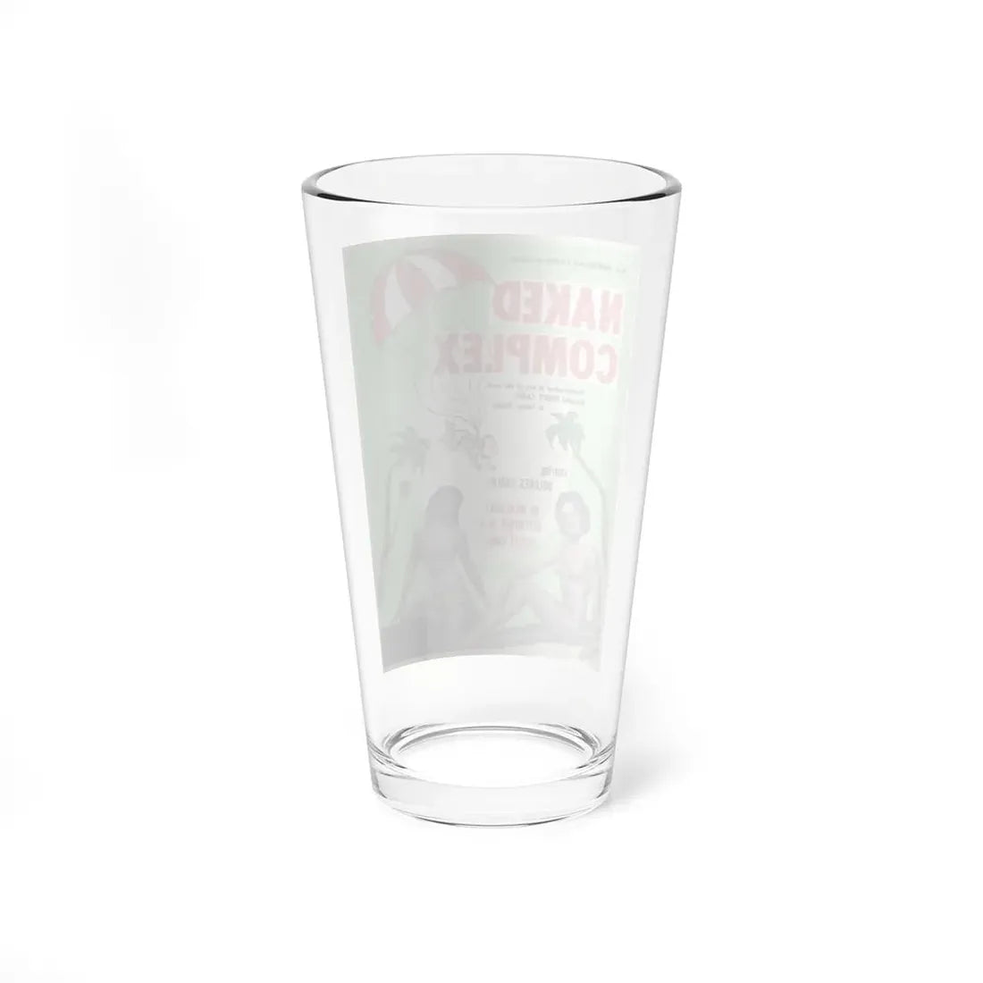 NAKED COMPLEX 1963 Movie Poster - Pint Glass 16oz - Go Mug Yourself